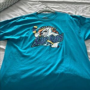 Teal Solar Bears Graphic T-Shirt